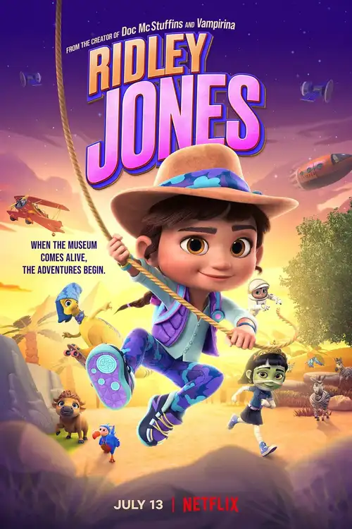 Download Ridley Jones (2021) Season 1 Dual Audio {Hindi English} Complete NetFlix WEB Series 480p | 720p HDRip 4 ridley jones 2021